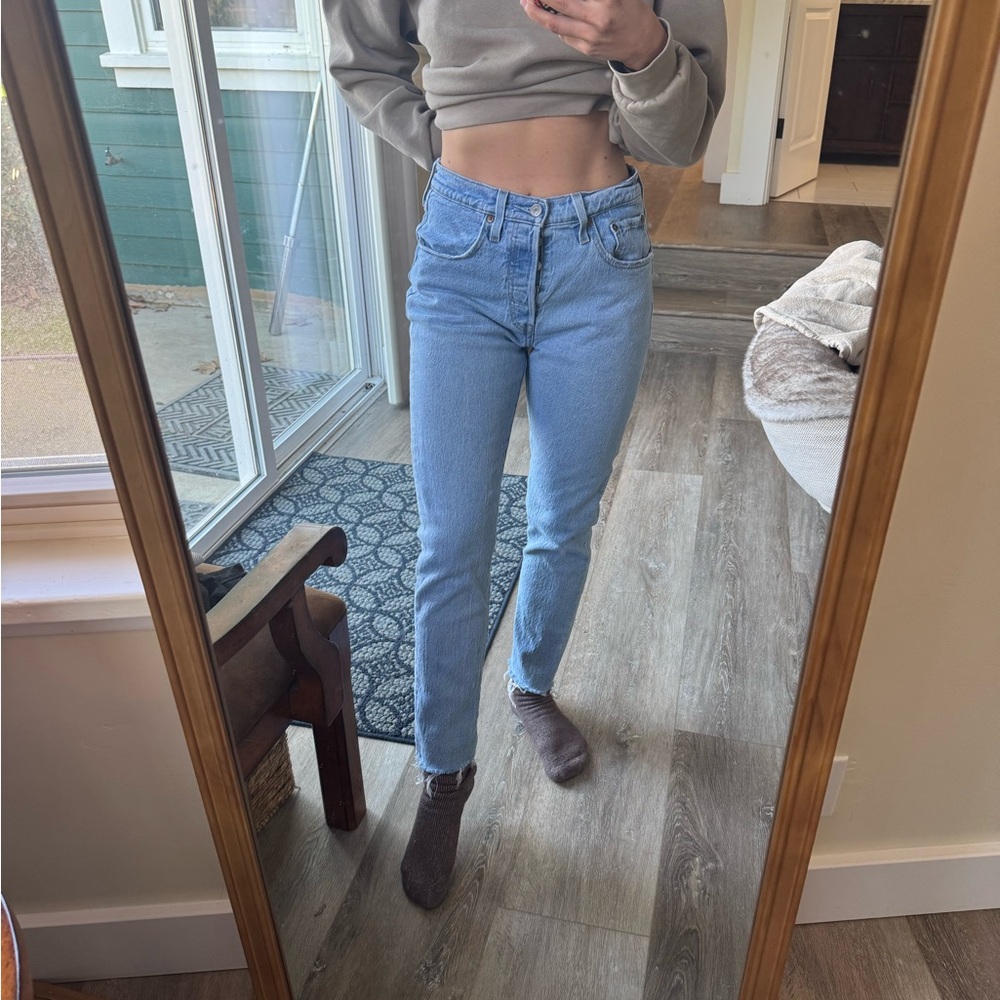 Levi's Light Blue High Rise Women's Jeans
